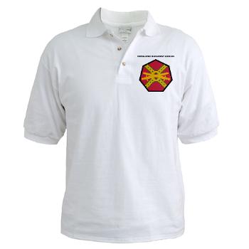IMCOM - A01 - 04 - SSI - Installation Management Command with Text - Golf Shirt - Click Image to Close