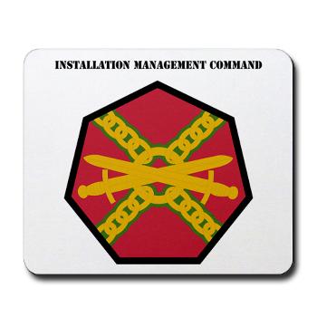 IMCOM - M01 - 03 - SSI - Installation Management Command with Text - Mousepad - Click Image to Close