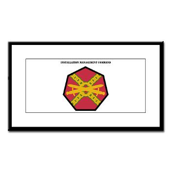 IMCOM - M01 - 02 - SSI - Installation Management Command with Text - Small Framed Print