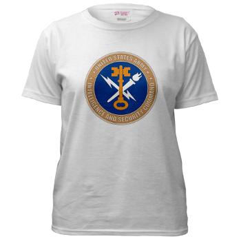 INSCOM - A01 - 04 - SSI - U.S. Army Intelligence and Security Command (INSCOM) - Women's T-Shirt - Click Image to Close