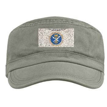INSCOM - A01 - 01 - SSI - U.S. Army Intelligence and Security Command (INSCOM) with Text - Military Cap