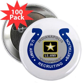 IRB - M01 - 01 - DUI - Indianapolis Recruiting Battalion - 2.25" Button (100 pack) - Click Image to Close