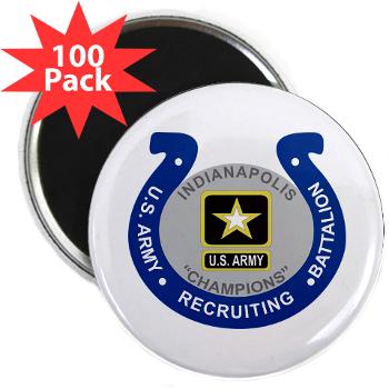 IRB - M01 - 01 - DUI - Indianapolis Recruiting Battalion - 2.25" Magnet (100 pack)