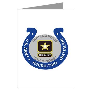 IRB - M01 - 02 - DUI - Indianapolis Recruiting Battalion - Greeting Cards (Pk of 10)