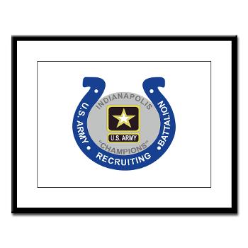 IRB - M01 - 02 - DUI - Indianapolis Recruiting Battalion - Large Framed Print