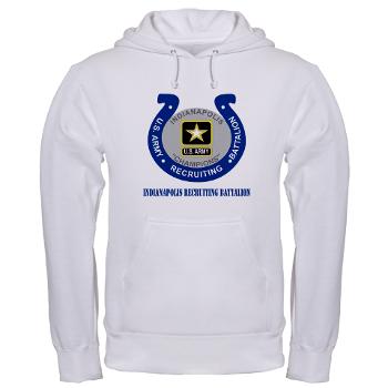 IRB - A01 - 03 - DUI - Indianapolis Recruiting Battalion with Text - Hooded Sweatshirt