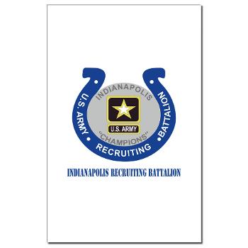 IRB - M01 - 02 - DUI - Indianapolis Recruiting Battalion with Text - Mini Poster Print
