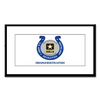 IRB - M01 - 02 - DUI - Indianapolis Recruiting Battalion with Text - Small Framed Print