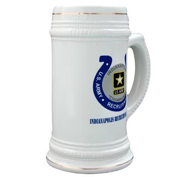 IRB - M01 - 03 - DUI - Indianapolis Recruiting Battalion with Text - Stein