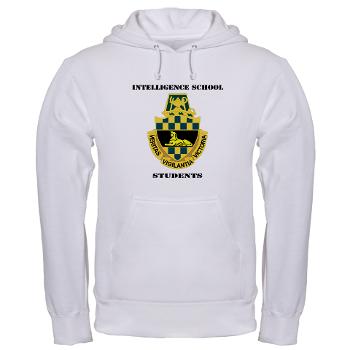 ISS - A01 - 03 - DUI - Intelligence School Students with Text - Hooded Sweatshirt