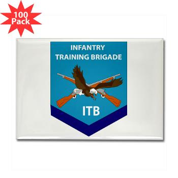 ITB - M01 - 01 - DUI - Infantry Training Brigade - Rectangle Magnet (100 pack) - Click Image to Close
