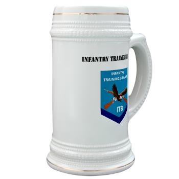 ITB - M01 - 03 - DUI - Infantry Training Brigade with Text - Stein - Click Image to Close