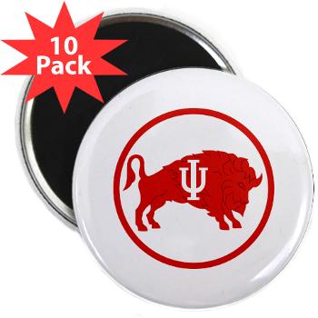 IU - M01 - 01 - SSI - ROTC - Indiana University - 2.25" Magnet (10 pack)