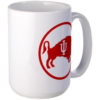 IU - M01 - 03 - SSI - ROTC - Indiana University - Large Mug - Click Image to Close