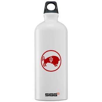 IU - M01 - 03 - SSI - ROTC - Indiana University - Sigg Water Bottle 1.0L - Click Image to Close
