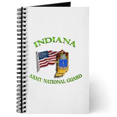 IndianaARNG - M01 - 02 - DUI-INDIANA Army National Guard WITH FLAG - Journal - Click Image to Close
