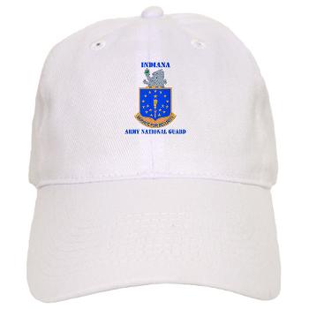 IndianaARNG - A01 - 01 - DUI - Indiana Army National Guard with text - Cap