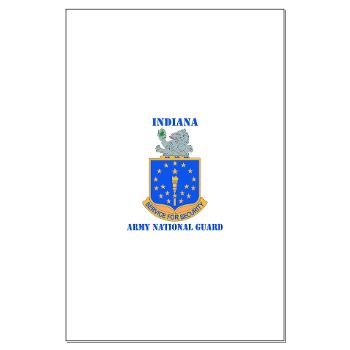 IndianaARNG - M01 - 02 - DUI - Indiana Army National Guard with text - Large Poster