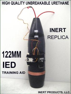 Inert, 122mm Artillery Projectile IED Training Aid