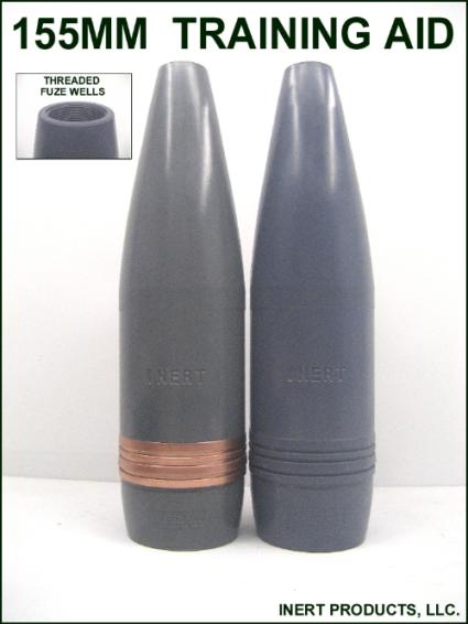 Inert, 155mm Artillery Projectile Training Aid - Click Image to Close