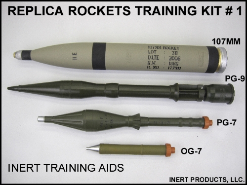 Inert, Replica Rockets Training Kit # 1