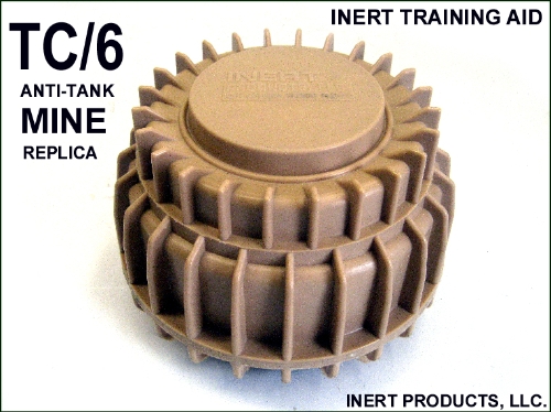 Inert, Italian TC/6 Anti-Tank Mine Training Aid - Click Image to Close