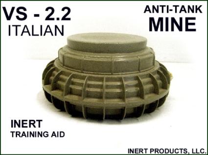 Inert, Italian VS-2.2 Anti-Tank Mine Training Aid