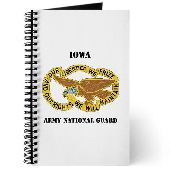IowaARNG - M01 - 02 - DUI - IOWA Army National Guard with Text - Journal
