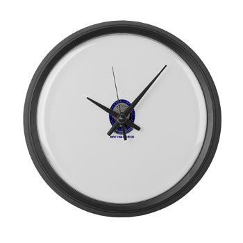 JTFS - M01 - 03 - Joint Task Force Six with Text - Large Wall Clock