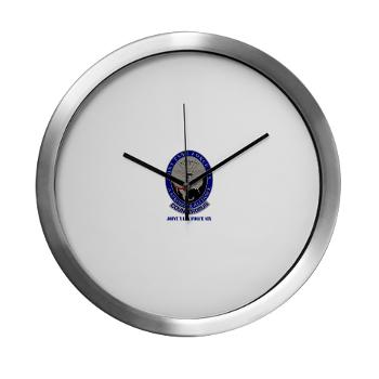 JTFS - M01 - 03 - Joint Task Force Six with Text - Modern Wall Clock