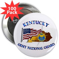 KARNG - M01 - 01 - Kentucky Army National Guard 2.25" Button (100 pack)