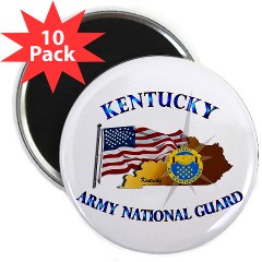 KARNG - M01 - 01 - Kentucky Army National Guard 2.25" Magnet (10 pack)