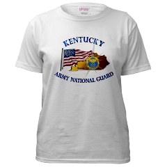 KARNG - A01 - 04 - Kentucky Army National Guard Women's T-Shirt - Click Image to Close