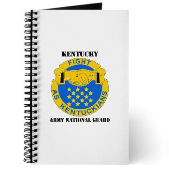 KARNG - M01 - 02 - DUI - Kentucky Army National Guard with text - Journal