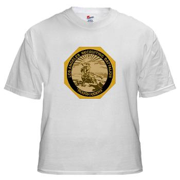 LARB - A01 - 04 - DUI - Los Angeles Recruiting Bn - White T-Shirt