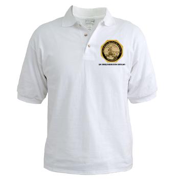 LARB - A01 - 04 - DUI - Los Angeles Recruiting Bn with Text - Golf Shirt