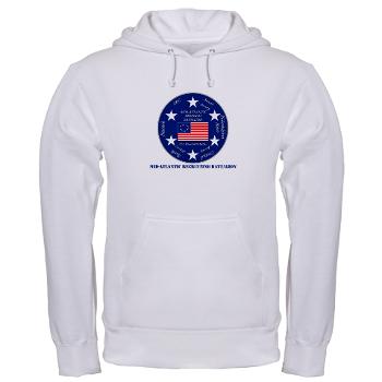 MARB - A01 - 03 - DUI - Mid-Atlantic Recruiting Battalion with Text Hooded Sweatshirt - Click Image to Close
