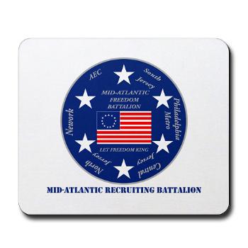 MARB - M01 - 03 - DUI - Mid-Atlantic Recruiting Battalion with Text Mousepad
