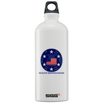 MARB - M01 - 03 - DUI - Mid-Atlantic Recruiting Battalion with Text Sigg Water Bottle 1.0L