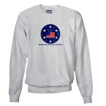 MARB - A01 - 03 - DUI - Mid-Atlantic Recruiting Battalion with Text Sweatshirt - Click Image to Close