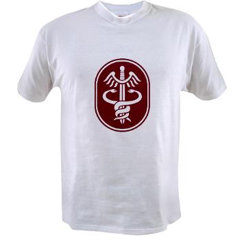 MEDCOM - A01 - 04 - SSI - U.S. Army Medical Command (MEDCOM) - Value T-shirt - Click Image to Close