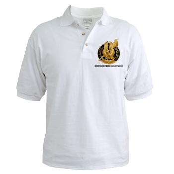 MEDRB - A01 - 04 - DUI - Medical Recruiting Battalion with Text - Golf Shirt - Click Image to Close