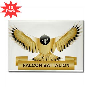 MGRB - M01 - 01 - DUI - Montgomery Recruiting Battalion - Rectangle Magnet (10 pack)