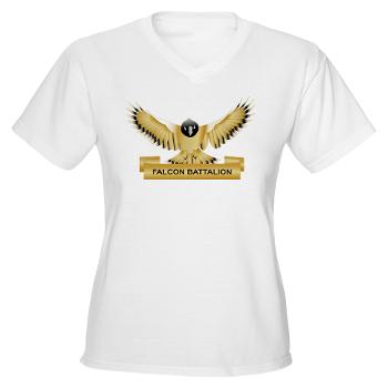 MGRB - A01 - 04 - DUI - Montgomery Recruiting Battalion - Women's V-Neck T-Shirt