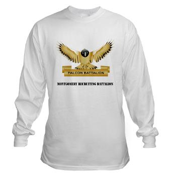 MGRB - A01 - 03 - DUI - Montgomery Recruiting Battalion with Text - Long Sleeve T-Shirt
