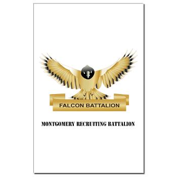 MGRB - M01 - 02 - DUI - Montgomery Recruiting Battalion with Text - Mini Poster Print