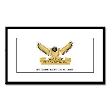 MGRB - M01 - 02 - DUI - Montgomery Recruiting Battalion with Text - Small Framed Print - Click Image to Close