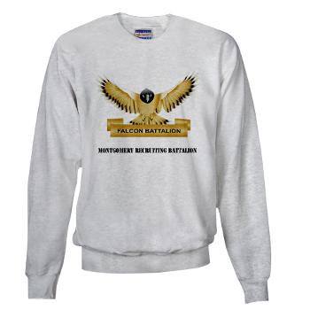 MGRB - A01 - 03 - DUI - Montgomery Recruiting Battalion with Text - Sweatshirt