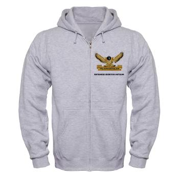 MGRB - A01 - 03 - DUI - Montgomery Recruiting Battalion with Text - Zip Hoodie