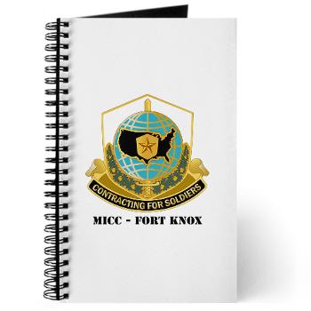 MICCFK - M01 - 02 - MICC - FORT KNOX with Text Journal - Click Image to Close
